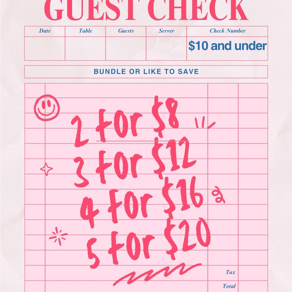 Bundle Sale!